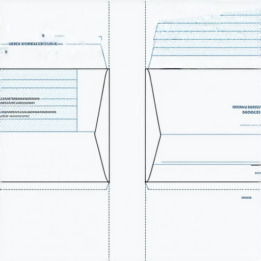 理想尺寸的英文公文袋及回郵地址規範解析