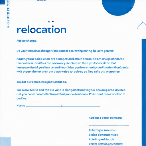 搬遷啟示的撰寫範本與實用例子分享