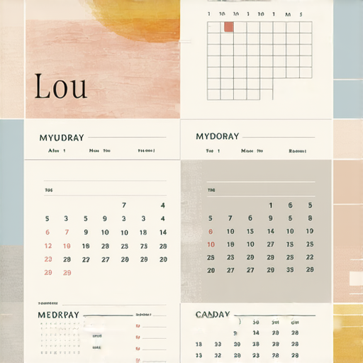 提升桌面美感的座台月曆設計推介