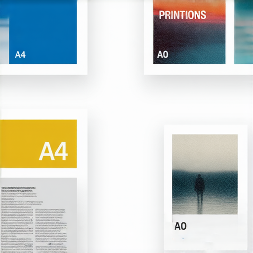 多種尺寸印刷服務介紹：從A4到A0全方位滿足需求