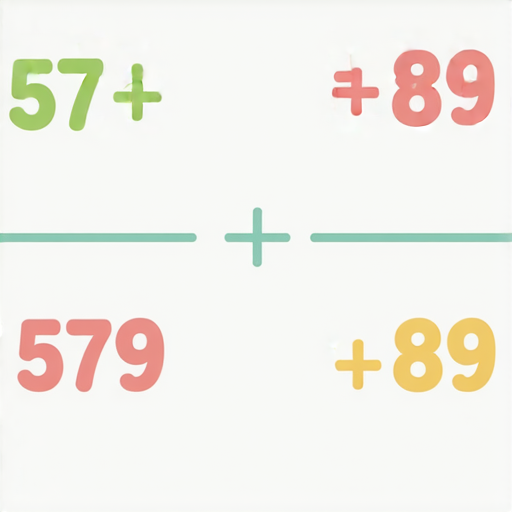 好的，這裡有一道加法題：

請計算 57 + 89 的和是多少？