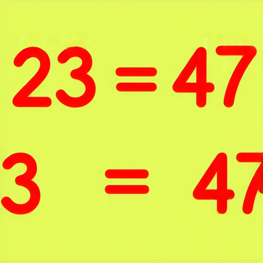 當然可以！請看這道加法題：

**23 + 47 =？**

你能算出答案嗎？
