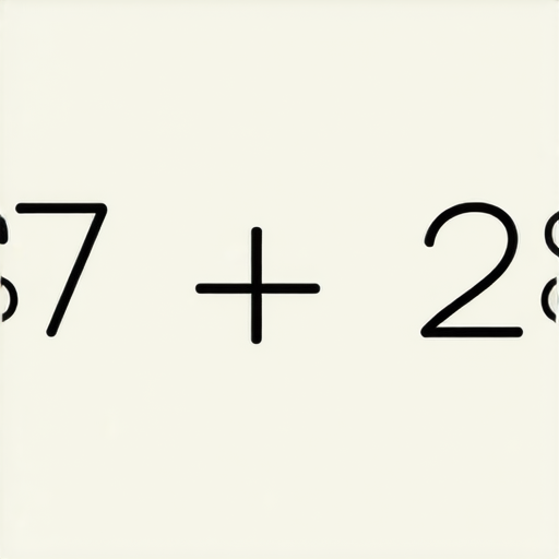 好的，這是一題加法題：

請計算 37 + 28 的值是多少？ 

你可以試著計算看看！