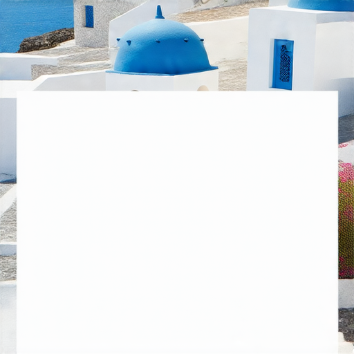 「探索三維魅力！超可愛聖托里尼主題便條紙，讓你的創意流動！」