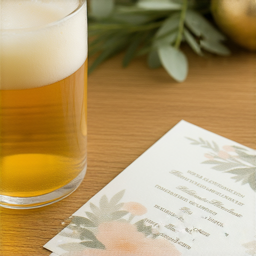 「揭開印刷的秘密：高品質啤酒杯與喜帖，讓你的活動更具魅力！」