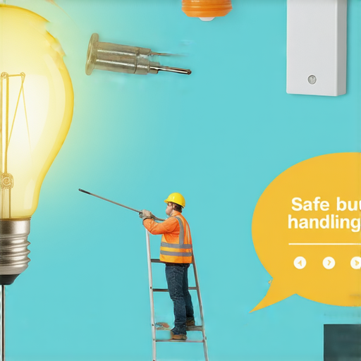 「你知道不亮的燈泡是這樣換的？點進來學習安全技巧！」