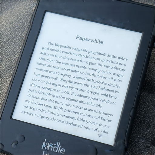 「探索 Kindle Paperwhite 的防水魔力，讓你的閱讀無懼天候！」