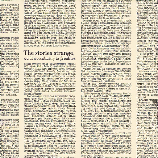 「你知道這些英文單字背後的故事嗎？從陌生到雀斑，探索不一樣的語言魅力！」