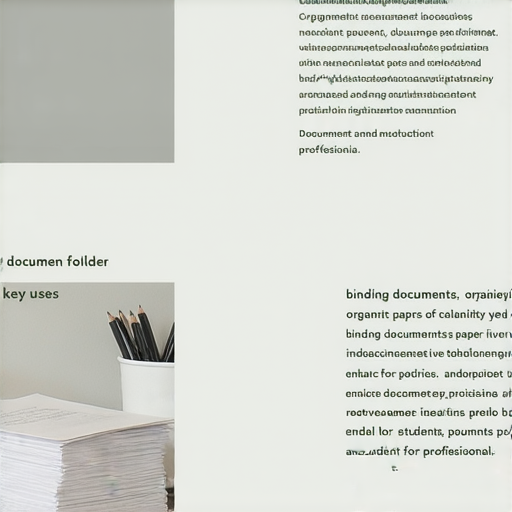 揭開印文件夾的神秘面紗：你不知道的五大用途！