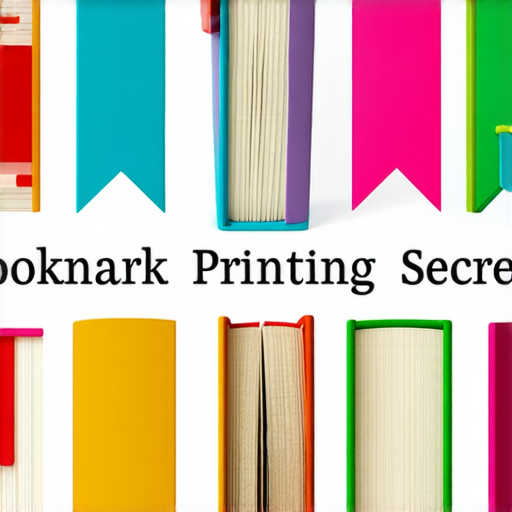 「揭開書籤印刷的秘密！你知道書籤尺寸如何影響閱讀體驗嗎？」