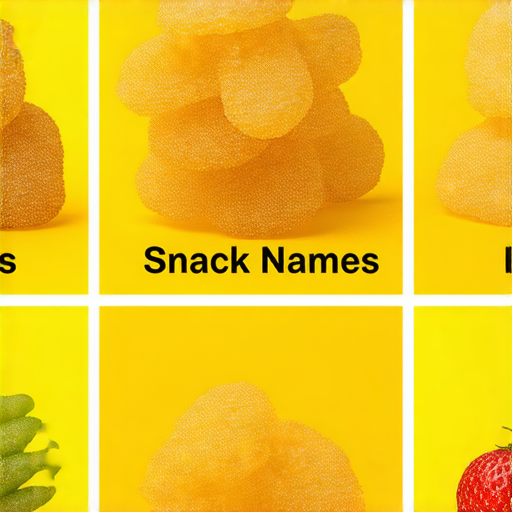 「零食大揭秘：學會這六種英文，讓你成為零食專家！」