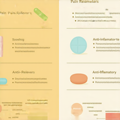 「止痛藥與消炎藥的秘密：你不知道的選擇與效果！」