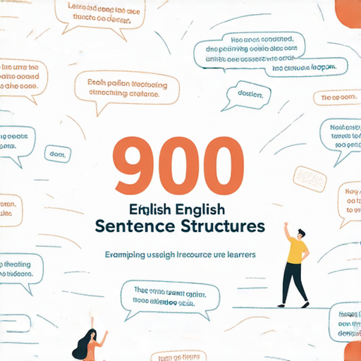 「揭開900句型英文的神秘面紗，讓你的英語瞬間升級！」