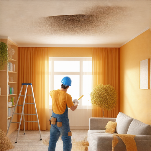 「破解天花漏水困擾！掌握修補技巧讓家居重焕光彩！」