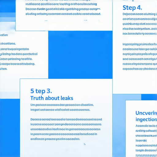 「快來揭開漏水真相！這5個水管檢查技巧，你絕不能錯過！」