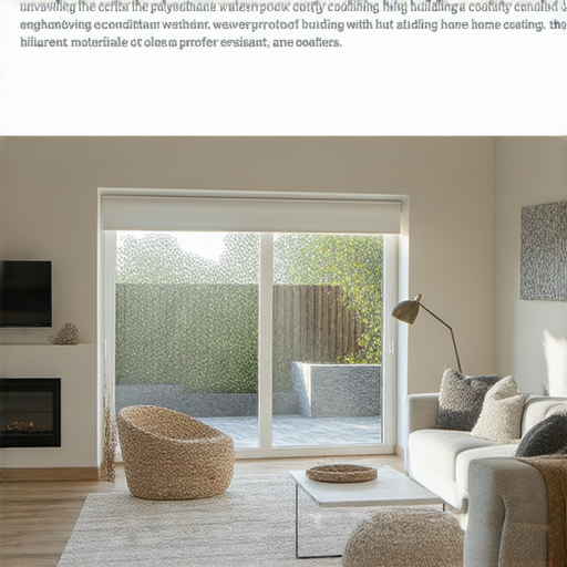 揭開聚氨酯防水塗料的秘密，讓您的家抵禦潮濕侵擾！立即了解！