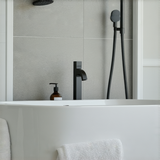 「驚艷你的浴室！探索企缸龍頭與花灑的完美搭配！」