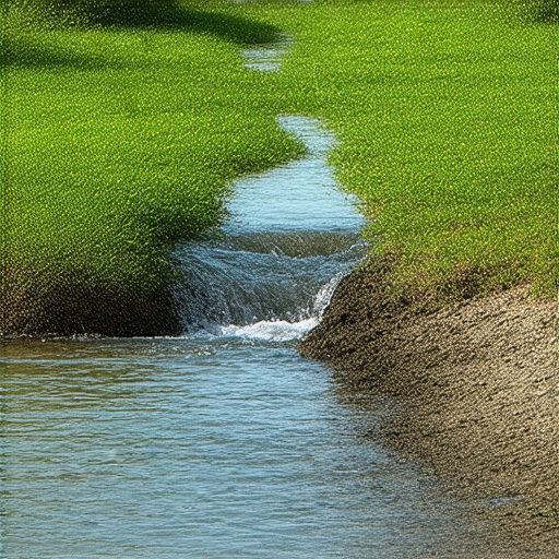 「淤塞水渠的秘密：如何破解水流障礙，還原自然美景！」