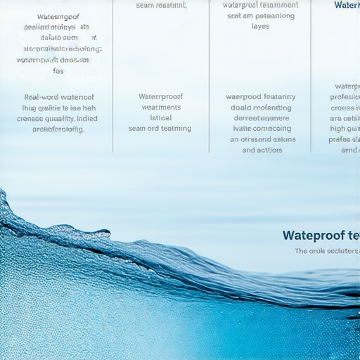 「揭開防水技術的秘密！為何你無法忽視這些關鍵細節？」