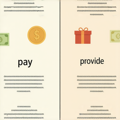 「揭開『付』與『親戚』的神秘面紗，探索英文表達的微妙差異！」