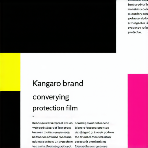 「發現袋鼠牌強化纖維防水膠膜，保護你的寶貝不再受潮！」