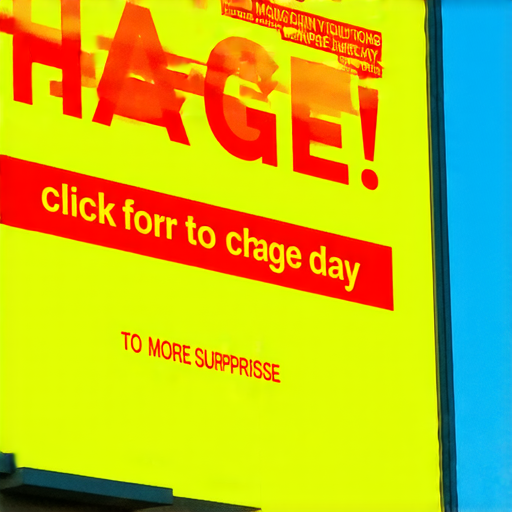 "揭開秘密！這個廣告牌能改變你的一天，點擊了解更多驚喜！"