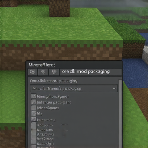 「揭秘！如何一鍵打包你的Minecraft模組和各類文件，絕對驚艷！」