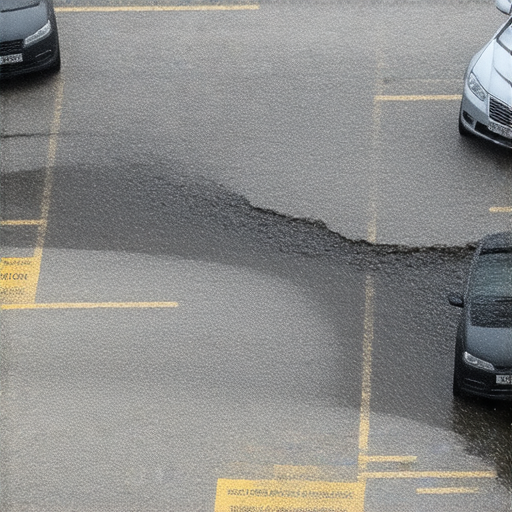 「停車場漏水隱患曝光，快來看看你的車是否安然無恙！」
