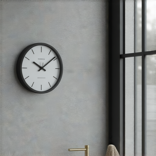 「探秘：這款防水掛鐘如何讓你的浴室魅力升級！」