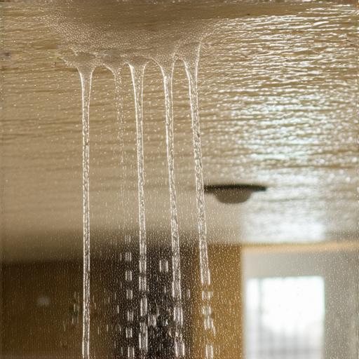 “天花板滴水？揭開這背後的驚人原因，讓你立即行動解決！”