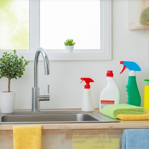 「水龍頭生鏽了？最快清潔法曝光，別再讓台面看起來髒亂！」