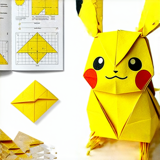 「揭開比卡超摺紙的神奇秘密！輕鬆學會你的第一個摺紙模型！」