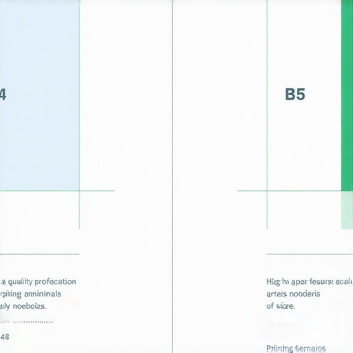《你不知道的A4尺寸秘密：揭開A4與B5的迷人差異，讓你的選擇更精準！》