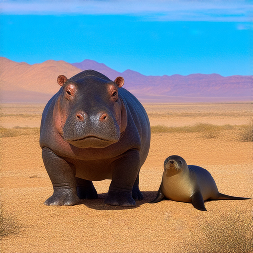 「探險沙漠中，遇見活潑河馬與海獅，解碼混血兒的秘密！」