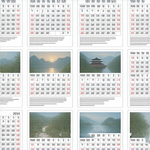 「2024年香港年曆：揭開每個月份背後的驚人故事與秘境，快來探索吧！」